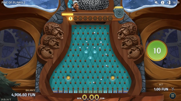 Pine of Plinko 2 Gameplay Screenshot 1.