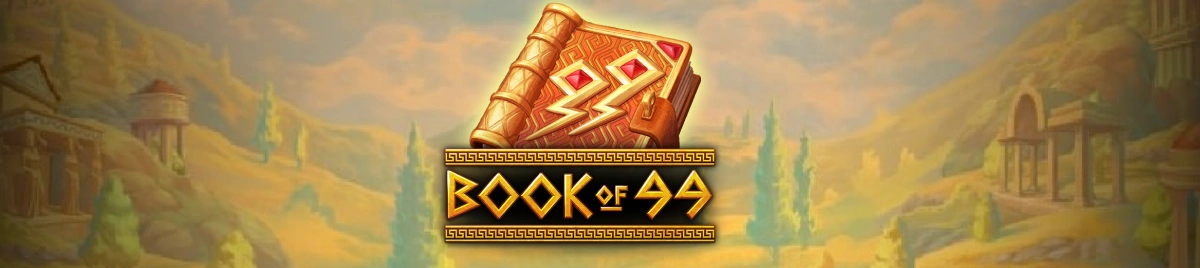 99 スロットワイドバナーのブック。